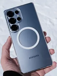 Прозорий протиударний чохол для Samsung Galaxy S24 Ultra (S928) Ultra Hybrid with MagSafe Clear Case