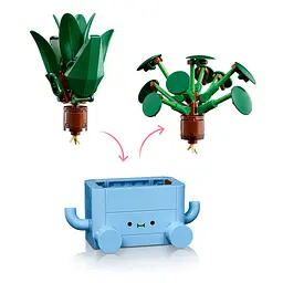 Конструктор LEGO Botanicals Щасливі рослини 217 деталей (10349) - мініатюра 5