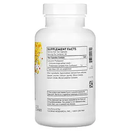 Куркумін Thorne Curcumin Phytosome 1000 mg, 120 капсул - мініатюра 2