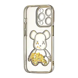 Чохол Shining Bear Case Protected Camera iPhone 14 Pro Gold - мініатюра 3