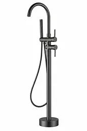 Змішувач для ванни VBI Milano підлоговий graphite VBI-050108GR