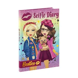 Дневник Besties А5 с волшебной ручкой, 50 листов, фиолетовый (961022)
