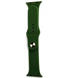 Ремінець Apple Watch Silicone 42/44/45/46/49 mm Армійський зелений