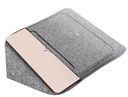 Чохол Gmakin Apple MacBook Pro 14` GM07-14 Felt Case (Grey) [73583] - мініатюра 4