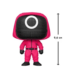 Ігрова фігурка Funko Pop Гра в кальмара Червоний солдат у масці (64799) - мініатюра 2
