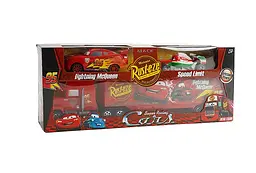 Набір машинок "Cars" 555-11, 3 машинки в наборі, інерція, в коробці (6977096110972)