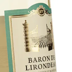 Вино Baron de Lirondeau біле напівсухе 10.5% 0.75 л - мініатюра 3