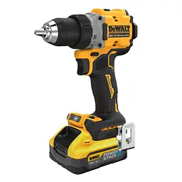 DeWALT Шурупокрут-дриль акумуляторний DeWALT XR Li-Ion PowerStack 18В 2х5А·рік 90Нм 0-650·0-2000об/хв кейс ЗП 1.28кг - мініатюра 2