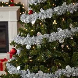 Мішура новорічна Yiwu з кругляшками 200 см в асортименті (820661)