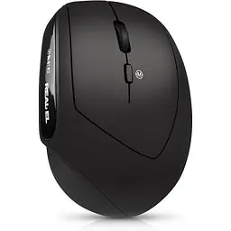 Мишка REAL-EL RM-490W Wireless/Bluetooth Black (EL123200058) - мініатюра 6