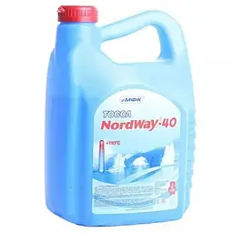 Антифриз МФК "NordWay -40 Strong Winter" (-32C) чер. ПЕ кан. 5кг (30811)