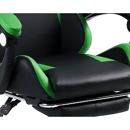 Геймерське крісло GT Racer X-2323 Black/Green [122609] - мініатюра 11