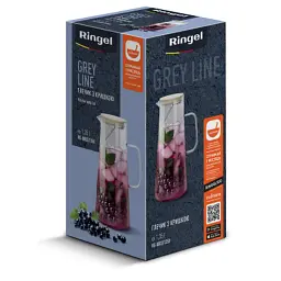 Кувшин Ringel Grey Line 1350 мл (RG-0003/1350) - миниатюра 3