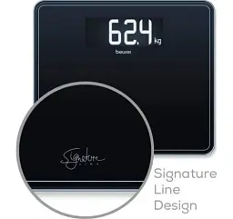 Ваги Beurer підлогові 200 кг чорні (GS_410_SIGNATURE_LINE_BL) - мініатюра 3