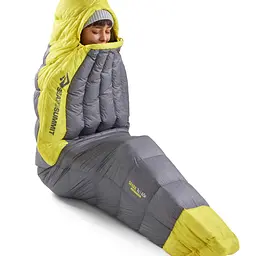 Жіночий спальник Sea To Summit Spark Women's -1°C/30F Long 185 R Сірий-Жовтий - мініатюра 3