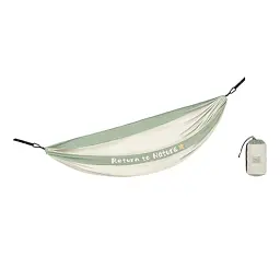 Гамак надлегкий Naturehike одинарний NH21DC011, біло-зелений