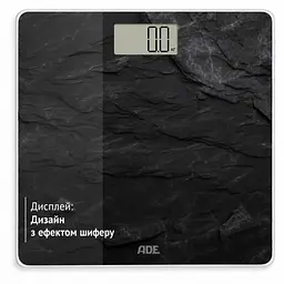Ваги цифрові підлогові Amina ADE BE2306-4 чорні - мініатюра 2