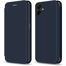 Чохол-книжка Make Samsung A07 Flip Blue Dark