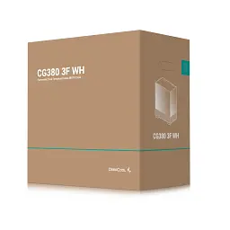 Корпус для ПК Deepcool CG380 3F White (R-CG380-WHAGM3-G) - мініатюра 2