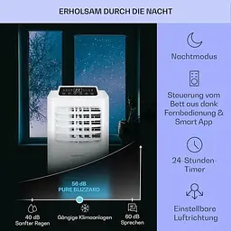 Кондиціонер мобільний Klarstein Pure Blizzard Smart 9k (10035807) - мініатюра 4