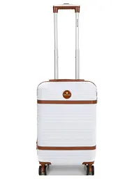 Валіза маленька S ABS-пластик Worldline Airtex 629 56×36×22см 38л Біла - мініатюра 2