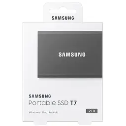 Накопичувач SSD USB 3.2 2TB T7 Samsung (MU-PC2T0T/WW) - мініатюра 8