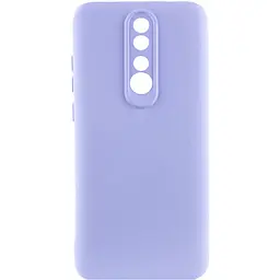 Чохол TPU GETMAN Liquid Silk Full Camera для Xiaomi Redmi 8 Бузковий / Light purple