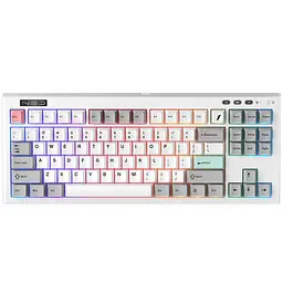 Клавіатура бездротова 1stPlayer NEO87 Wireless Frostwave (NEO87-FW-TLD)