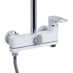 Душова система універсальна Qtap Jay Chrome/White з виливом QTJAY111CRW45555 - мініатюра 4