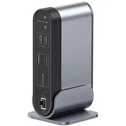 Мультиадаптер хаб Baseus UnionJoy 17-Port Triple-Display Docking Station (B00532304811-00)