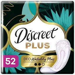 Щоденні прокладки Discreet ZonePlus Deo Waterlilly 52 шт. (8006540231746/8700216154789)