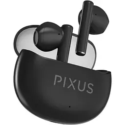 Навушники бездротові Space TWS, Black, Bluetooth 5.3, мікрофон Pixus teh0027985 - мініатюра 4