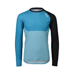 Велоджерсі POC MTB Pure LS Jersey S Чорний-Блакитний - мініатюра 5
