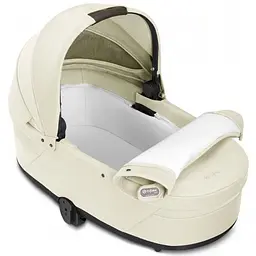 Коляска Cybex Balios 3 в 1 Seashell Beige автокрісло Cloud T i-Size Plus Platinum White + адаптори - мініатюра 7