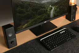 Акустична система 2E PCS202, 2.0, USB, Black - мініатюра 2