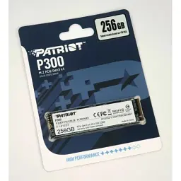 Твердотільний накопичувач SSD 256Gb, Patriot P300, PCI-E 3.0 x4, M.2 2280, 3D TLC, 1700/1100 МБ/с (P300P256GM28) - мініатюра 2