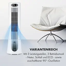 Охолоджувач повітря Klarstein Skyscraper Frost 300 м3/год (10035819) - мініатюра 9