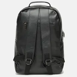 Чоловічий шкіряний рюкзак Keizer K1883-black - мініатюра 4