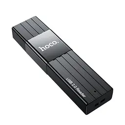 Картрідер Hoco HB20 Mindful 2 в 1 USB 2.0 чорний - мініатюра 5