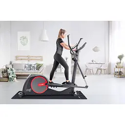 Орбітрек електромагнітний Hop-Sport HS-300C Sentinel з телеметричним поясом + мат під тренажер - мініатюра 2