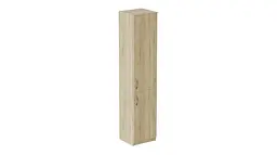 Пенал Анжело Ferrum-decor на 5 полиць із 2 дверима 1900x400x380 ДСП Дуб Сонома 16 мм (FRD-104920) - мініатюра 3