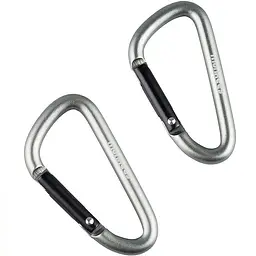 Брелок-карабін Munkees 3205 D 5х50 мм пара Grey (1012-3205-GY)