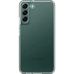 Оригінальний силіконовий чохол Spigen Liquid Crystal Samsung Galaxy S22 Plus (6.6") Прозорий (ACS03950) - мініатюра 8