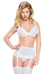 Комплект білизни Odette White Demoniq, L Demoniq Odette-бел-L 88806
