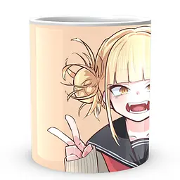 Кухоль GeekLand Моя геройська академія My Hero Academia Victory hand Тога MHA 02.541 330 мл білий - мініатюра 2