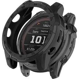 Чохол-бампер DK CDK Силікон Outlines для Garmin Tactix 7 Pro (015830) (black)