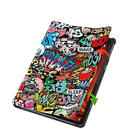 Чохол-книжка BeCover Smart Case для Lenovo Tab K11 Plus TB-352F 11.45" Graffiti (711856) - мініатюра 3