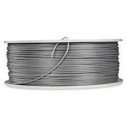 Пластик для 3D-принтера Verbatim ABS 1.75мм Aluminium Grey 1kg (55032) - мініатюра 3