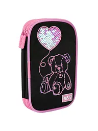 Пенал м'який YES PH-35 Pink Bear з LED (533777)