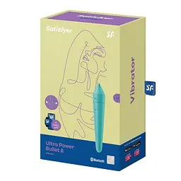 Смарт міні-вібратор Satisfyer Ultra Power Bullet 8 Turquoise - мініатюра 6